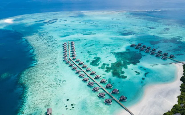 Beautiful Maldives waters