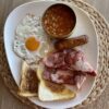 an english breakfast plate